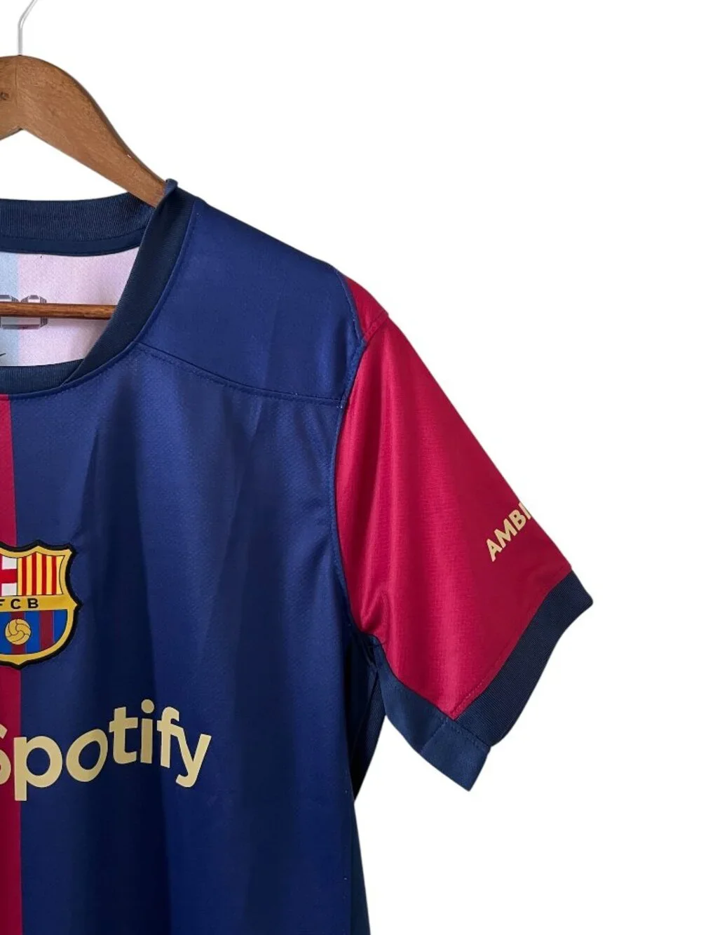 Nike NEW Men's Barcelona 2025  Soccer Jersey In Red & Blue Size M